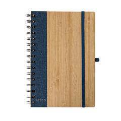 Vue Cahier Gasmon de couleur bleu| Krokrodeal
