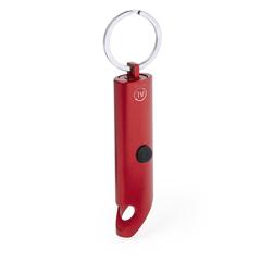 Vue Porte-Clés Lampe Kushing de couleur rouge| Krokrodeal