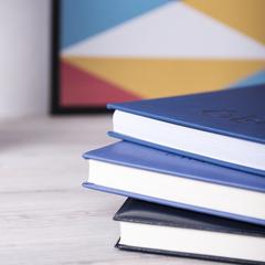 Vue Agenda Versalles de couleur bleu| Krokrodeal