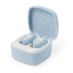 Vue Écouteurs Oriley de couleur bleu| Krokrodeal