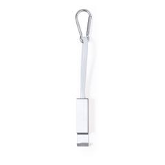 Vue Câble de Charge Multifonction Pek de couleur gris| Krokrodeal