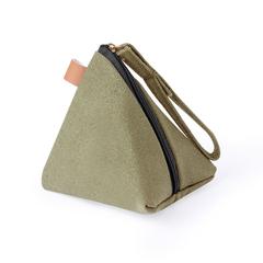 Vue Porte Monnaie Zarynix de couleur vert| Krokrodeal
