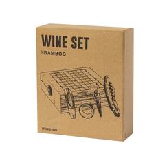 Vue générale Set Vin Paluk | Krokrodeal