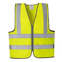 Vue Gilet Réfléchissant Jestol de couleur jaune| Krokrodeal
