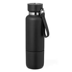Vue Bidon Thermique Flautrok de couleur noir| Krokrodeal