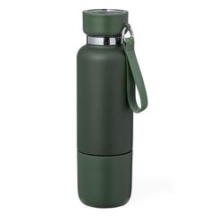 Vue Bidon Thermique Flautrok de couleur vert| Krokrodeal