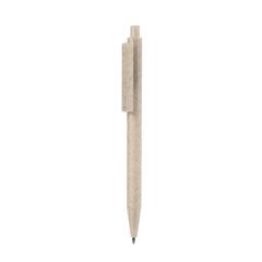 Vue Stylo Peters de couleur beige| Krokrodeal