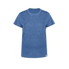 Vue T-Shirt Femme Bandul de couleur bleu| Krokrodeal