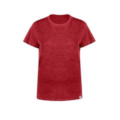 Vue T-Shirt Femme Bandul de couleur rouge| Krokrodeal