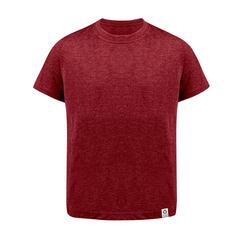 Vue T-Shirt Enfant Bandul de couleur rouge| Krokrodeal