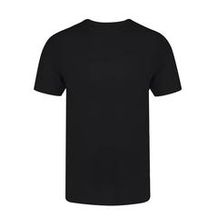 Vue T-Shirt Adulte Couleur Seiyo de couleur noir| Krokrodeal