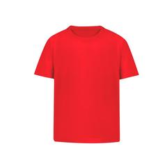 Vue T-Shirt Enfant Couleur Seiyo de couleur rouge| Krokrodeal