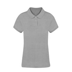 Vue Polo Femme Couleur Koupan de couleur gris| Krokrodeal