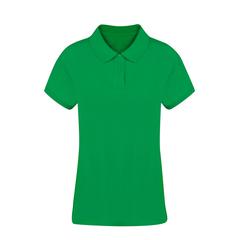 Vue Polo Femme Couleur Koupan de couleur vert| Krokrodeal