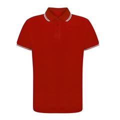 Vue Polo Tecnic Zawak de couleur rouge| Krokrodeal