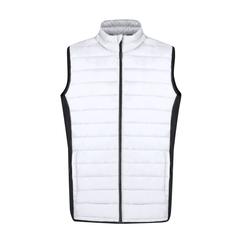 Vue Gilet Toret de couleur blanc| Krokrodeal