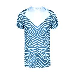 Vue T-Shirt Adulte Tecnic Tingyi de couleur bleu| Krokrodeal