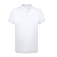 Vue Polo Tecnic Ratlam de couleur blanc| Krokrodeal