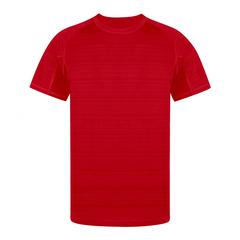 Vue T-Shirt Adulte Tecnic Kannur de couleur rouge| Krokrodeal