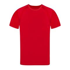 Vue T-Shirt Adulte Tecnic Sappor de couleur rouge| Krokrodeal