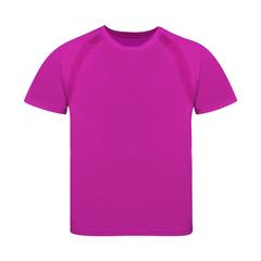 Vue T-Shirt Enfant Tecnic Sappor de couleur rose| Krokrodeal