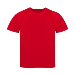 Vue T-Shirt Enfant Tecnic Sappor de couleur rouge| Krokrodeal