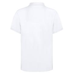 Vue générale Polo Adulte Blanc Koupan | Krokrodeal