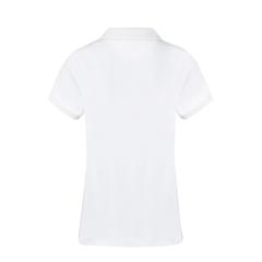 Vue générale Polo Femme Blanc Koupan | Krokrodeal