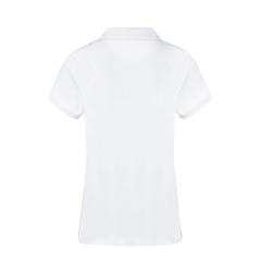 Vue générale Polo Femme Blanc Koupan | Krokrodeal