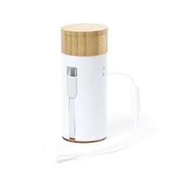 Vue générale Écouteurs Power Bank Lac | Krokrodeal