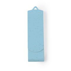 Vue Clé USB Brounik 16GB de couleur bleu| Krokrodeal