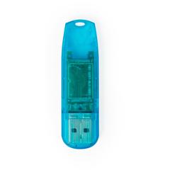 Vue Clé USB Steya 16GB de couleur bleu| Krokrodeal