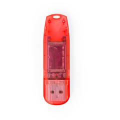 Vue Clé USB Steya 16GB de couleur rouge| Krokrodeal