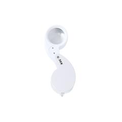 Vue Loupe Nunky 30X de couleur gris| Krokrodeal