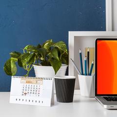 Vue générale Calendrier Bureau Feber | Krokrodeal