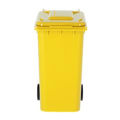 Vue Porte-Crayons Organic de couleur jaune| Krokrodeal