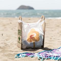 Vue générale Support pour Sac Plastique Cart | Krokrodeal