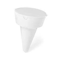 Vue Cendrier Cleansand de couleur blanc| Krokrodeal