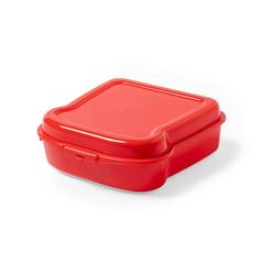 Vue Gamelle Sandwich Noix de couleur rouge| Krokrodeal