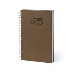Vue Agenda Wayro de couleur marron| Krokrodeal