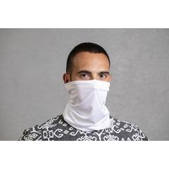 Vue Tour de Cou Antibacterienne Nical de couleur blanc| Krokrodeal