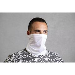 Vue Tour de Cou Antibacterienne Nical de couleur blanc| Krokrodeal