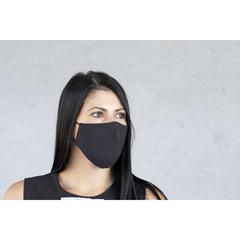Vue Masque Hygiénique Réutilisable Liriax Medium de couleur blanc| Krokrodeal