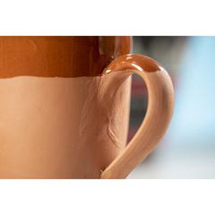 Vue Tasse Lixus de couleur marron| Krokrodeal