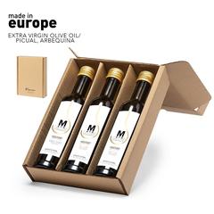 Vue générale Set Huile d'olive Golden | Krokrodeal