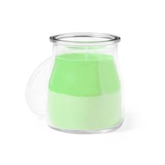 Vue Bougie Aromatique Saicer de couleur vert| Krokrodeal