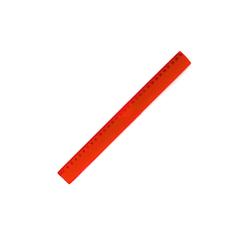 Vue Règle Flexor de couleur rouge| Krokrodeal