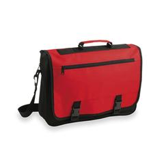 Vue Porte-Documents Verse de couleur rouge| Krokrodeal