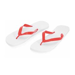 Vue Tongues Sunset de couleur rouge| Krokrodeal