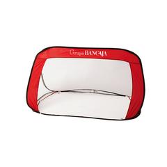 Vue Cage de Buts Zubigol de couleur rouge| Krokrodeal